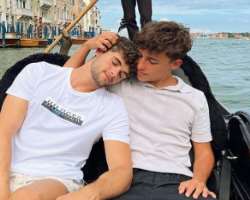 He often goes for holidays with Nick and visited Venice, Italy.